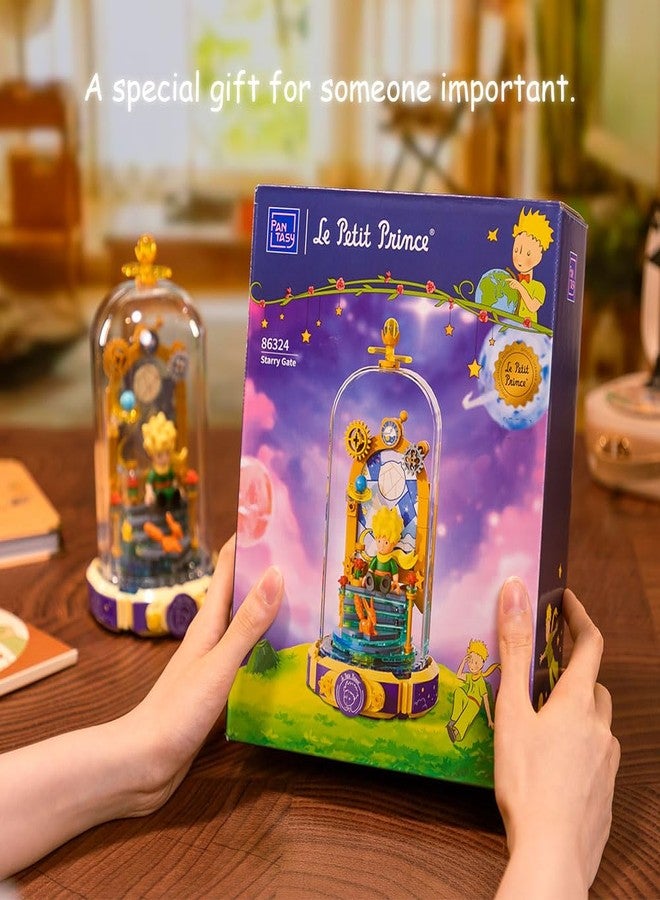 PANTASY Le Petit Prince Starry Gate Building Block Set - Creative DIY Model with Minifigure & Dust Cover Gift Adults and Kids Premium Building Blocks for Home Decor - Image 5